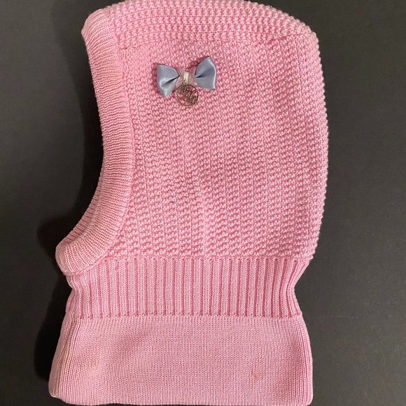 MAXIMO Toddler Girl's 100% Wool Balaclava Hat Size 51/2-4 Years - Picture 1 of 2